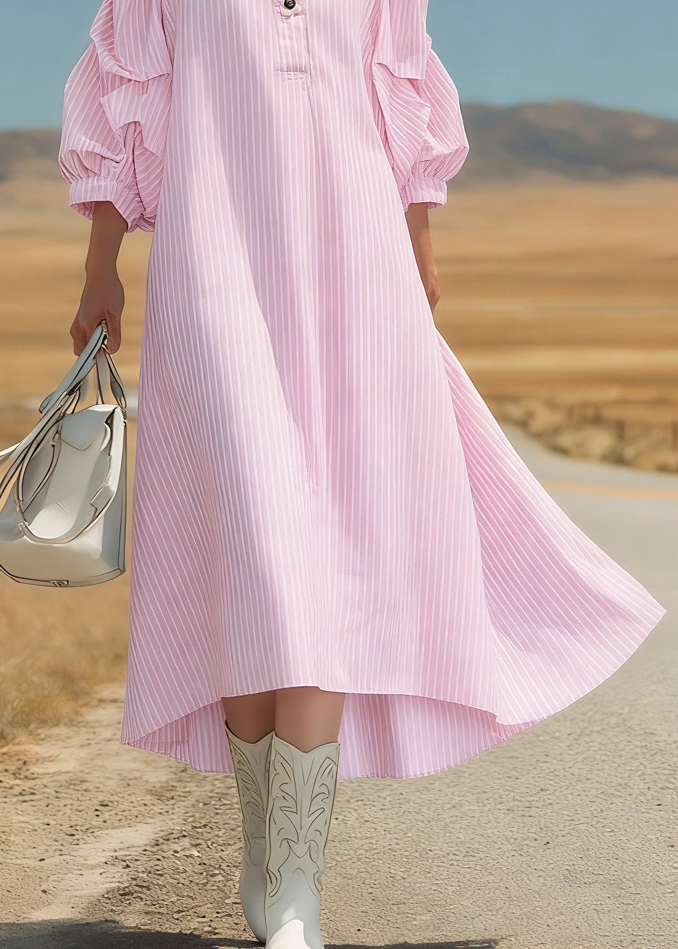 Classic Vintage Dress with a Flattering Fit