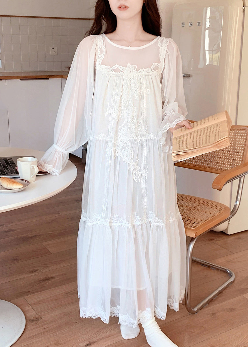A Vintage Style Dress with Delicate Timeless Details