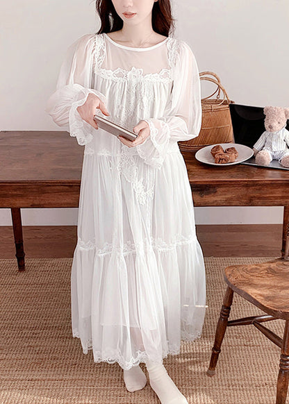 A Vintage Style Dress with Delicate Timeless Details