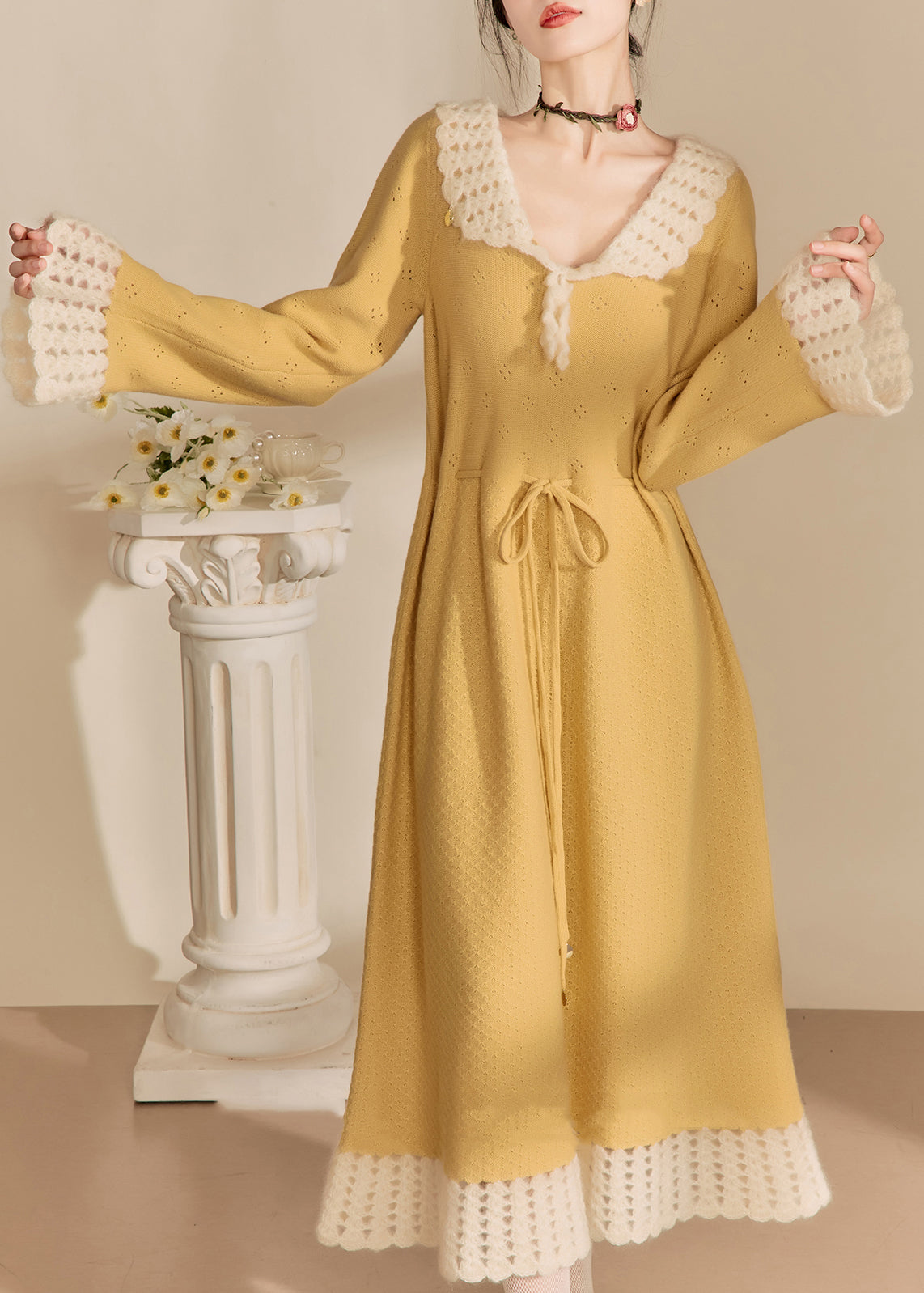 Elegantly Styled Dress for Everyday Wear