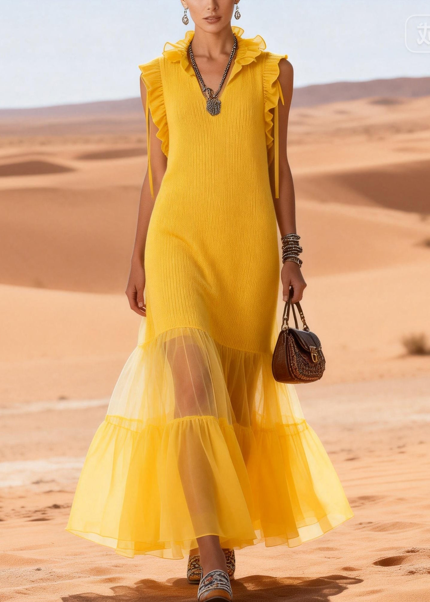 A Vintage Style Dress with Delicate Timeless Details