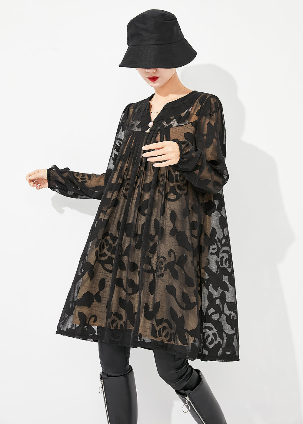Elegantly Styled Dress for Everyday Wear