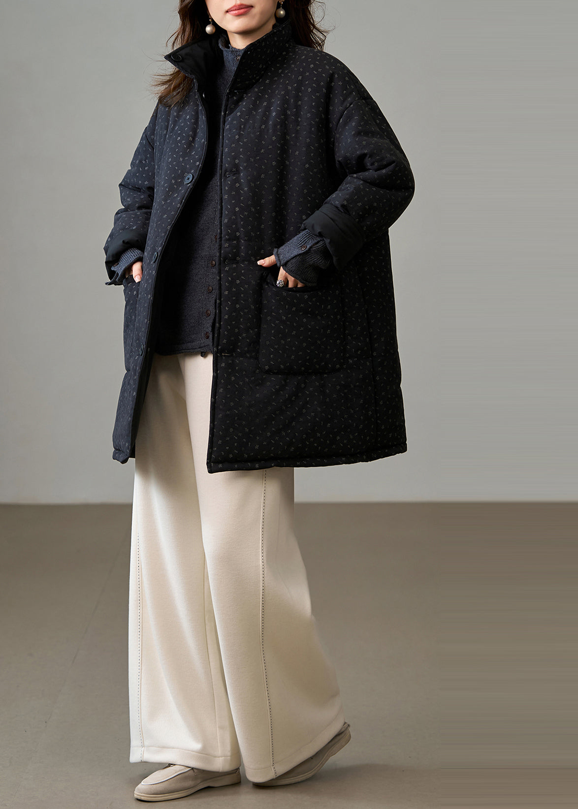 Gracefully Styled Coat for Any Occasion