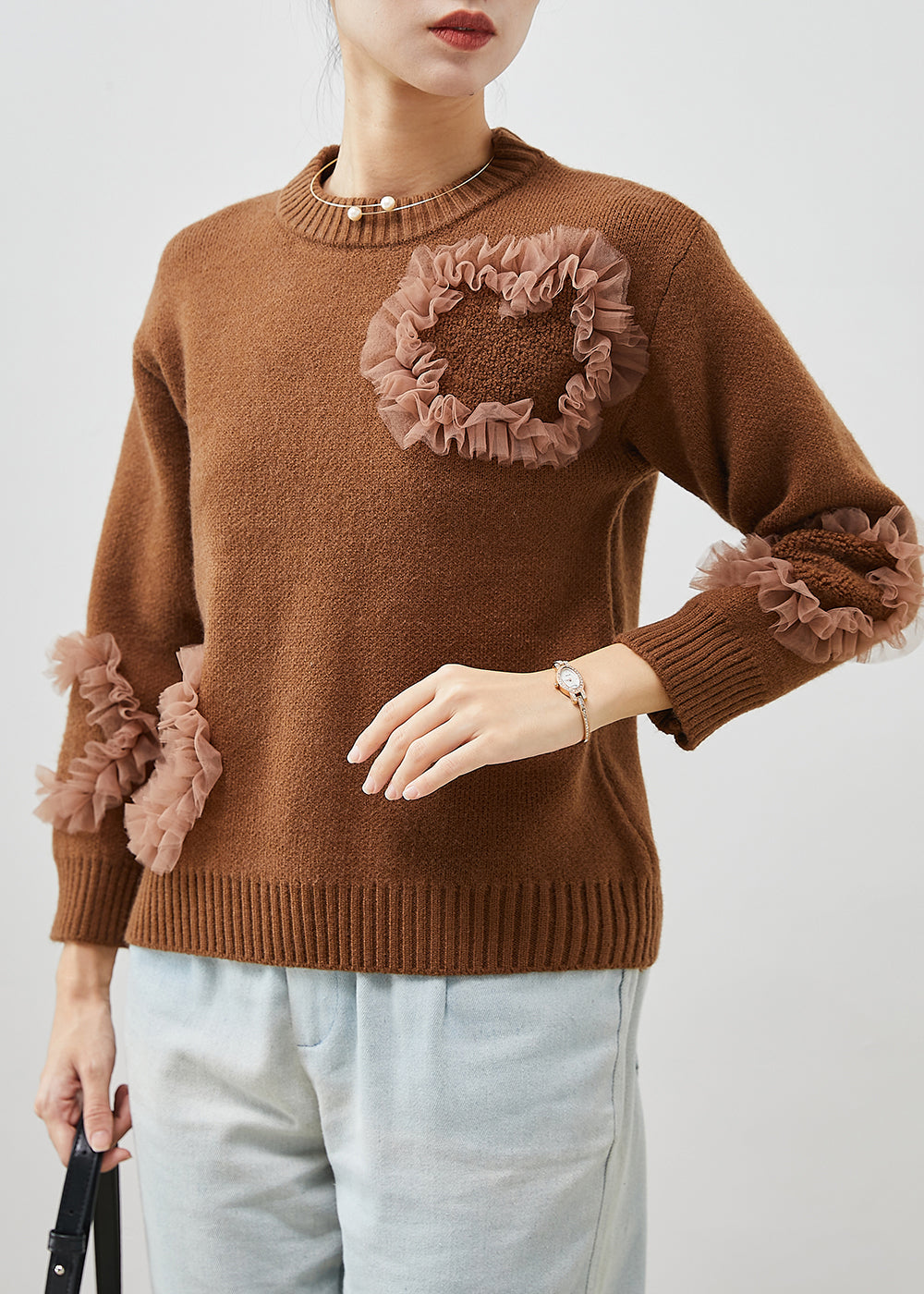 Classic Vintage Sweater with a Flattering Fit