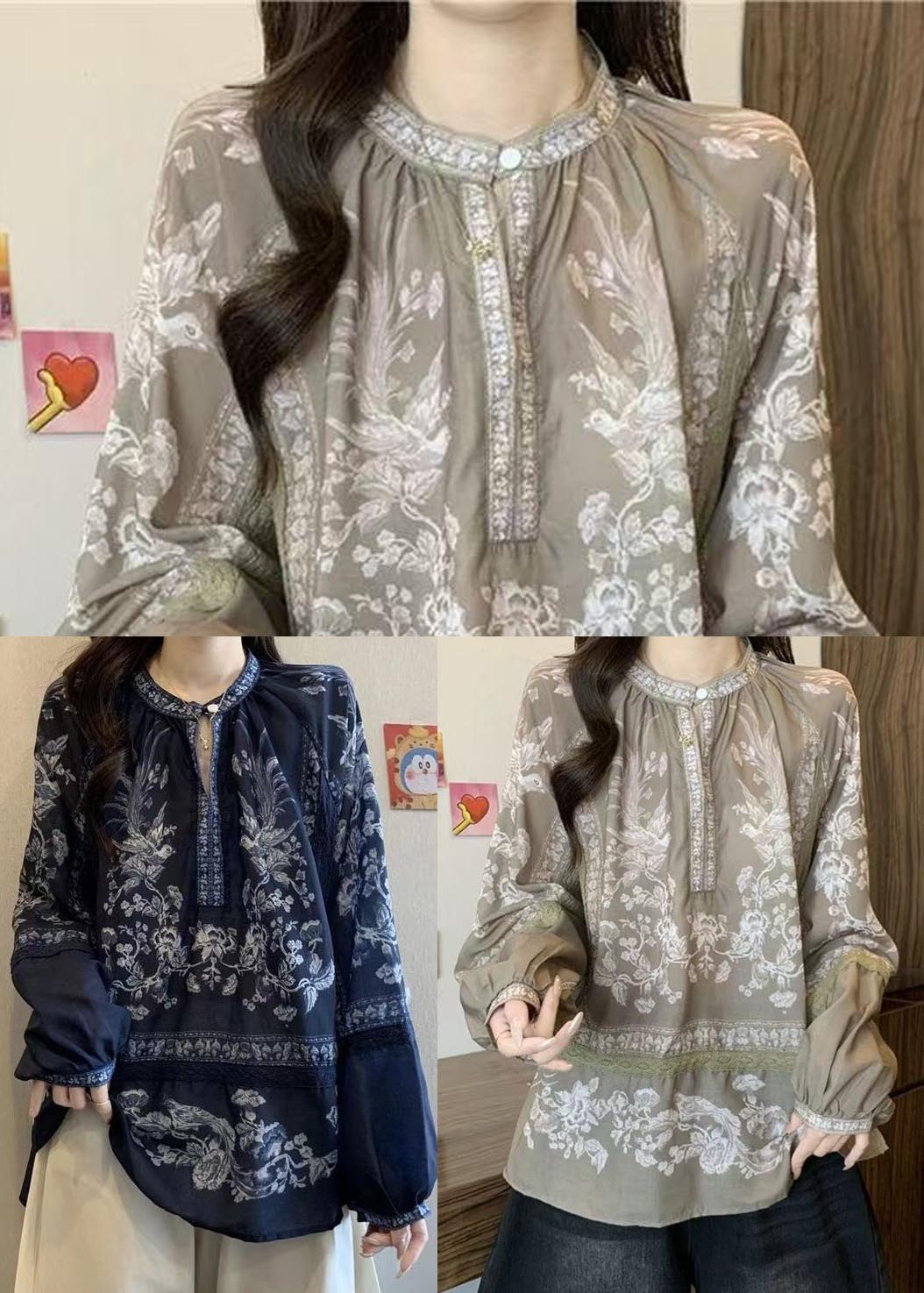 Well Tailored Blouse with a Graceful Silhouette