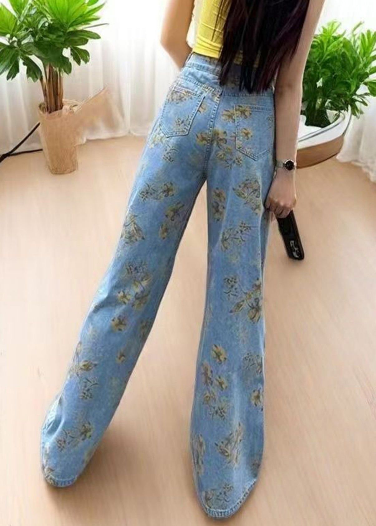 A Vintage Style Pants with Delicate Timeless Details