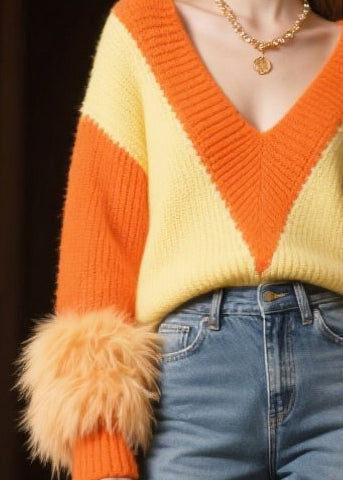 Well Tailored Pullover with a Graceful Silhouette