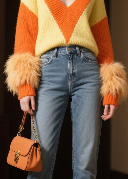 Well Tailored Pullover with a Graceful Silhouette
