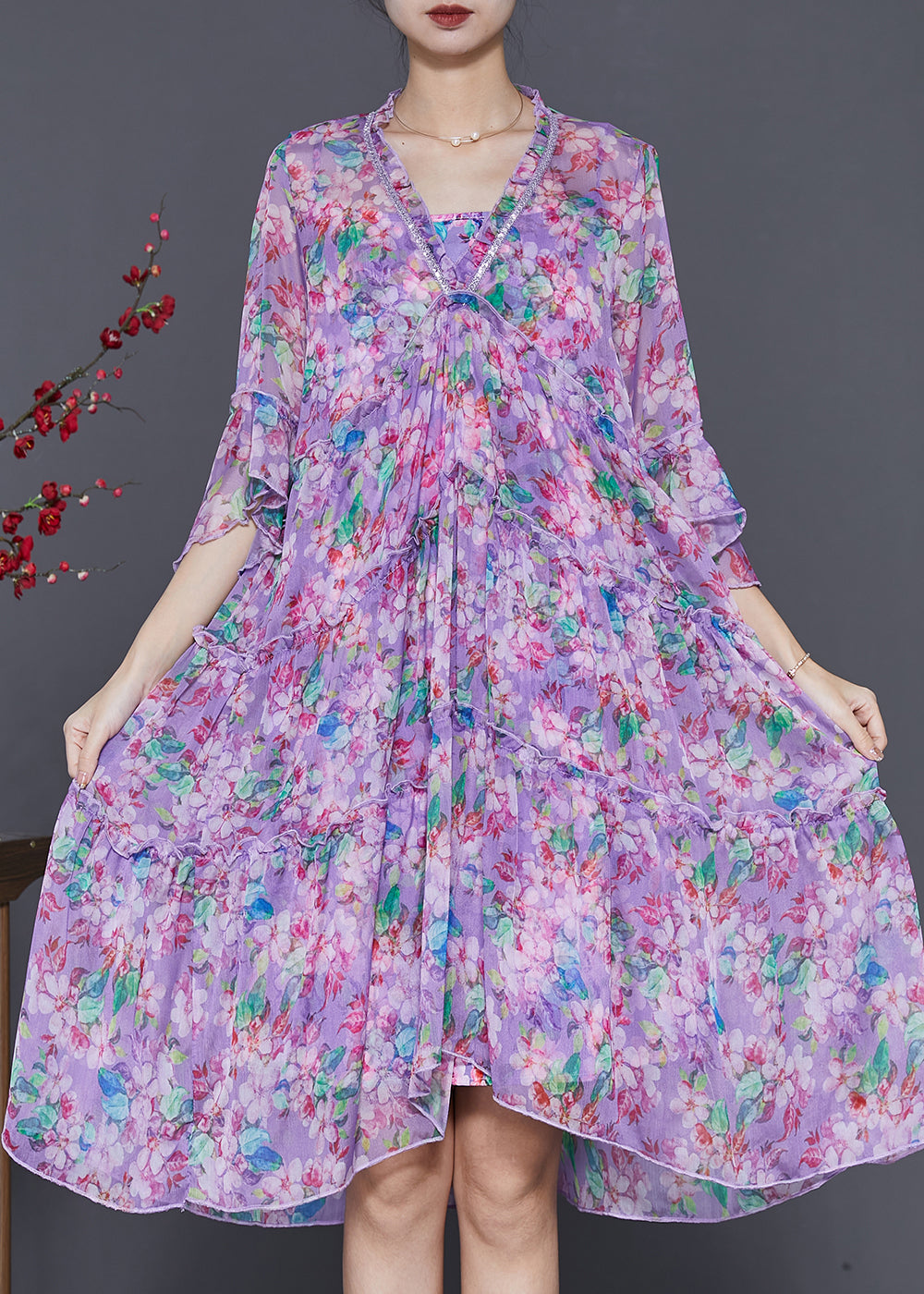 Well Tailored Dress with a Graceful Silhouette