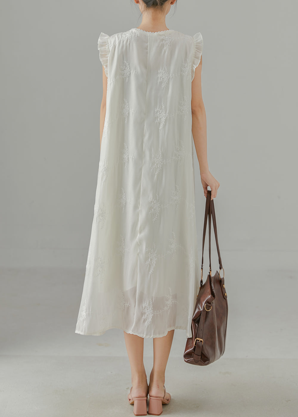 A Vintage Style Dress with Delicate Timeless Details