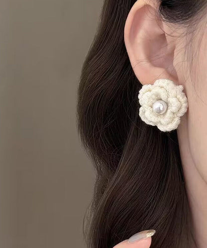 Delicate Artisan Pearl Earring
