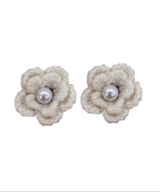 Delicate Artisan Pearl Earring