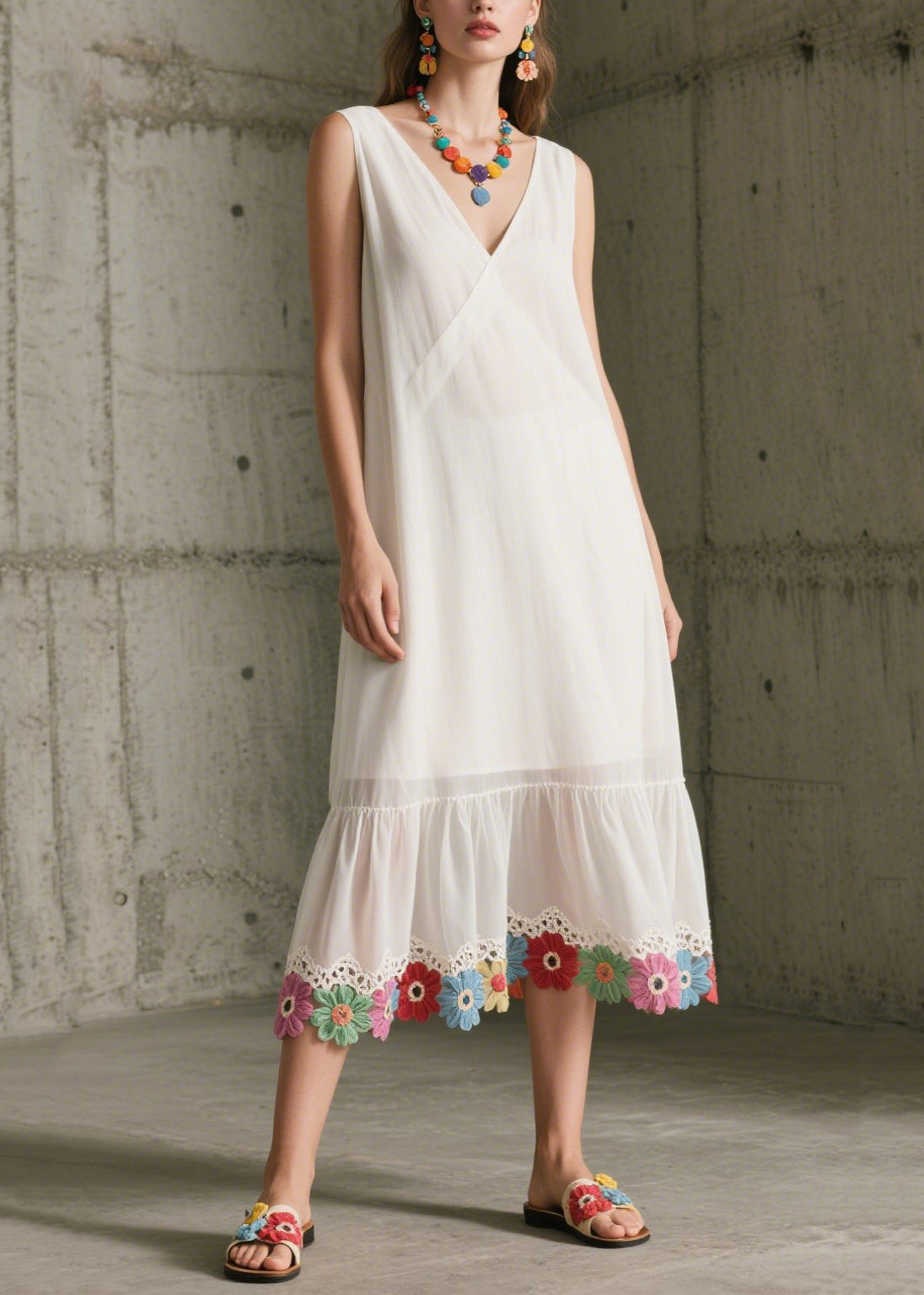 A Vintage Style Dress with Delicate Timeless Details