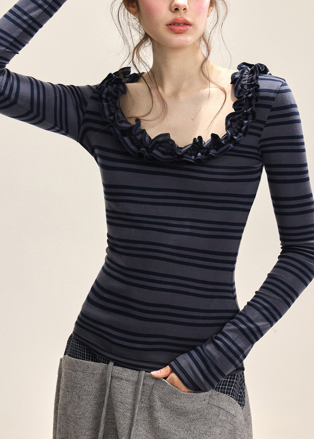 Well Tailored Shirt with a Graceful Silhouette