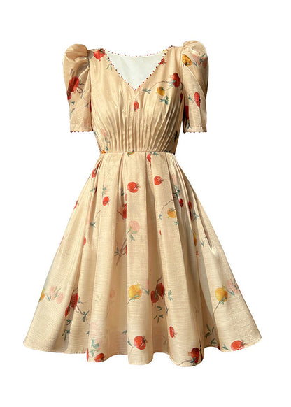 A Vintage Style Dress with Delicate Timeless Details