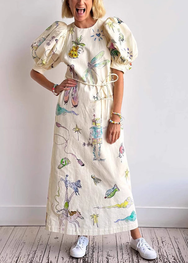 A Vintage Style Dress with Delicate Timeless Details