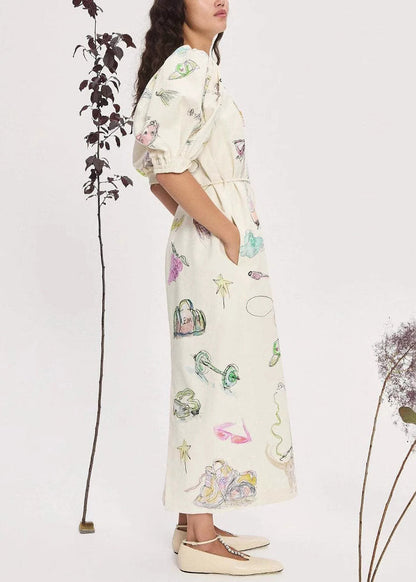 A Vintage Style Dress with Delicate Timeless Details