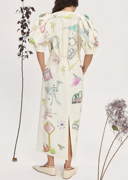 A Vintage Style Dress with Delicate Timeless Details