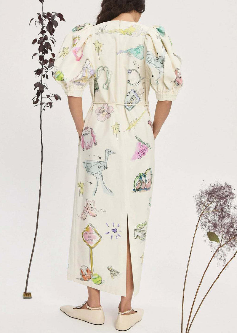 A Vintage Style Dress with Delicate Timeless Details