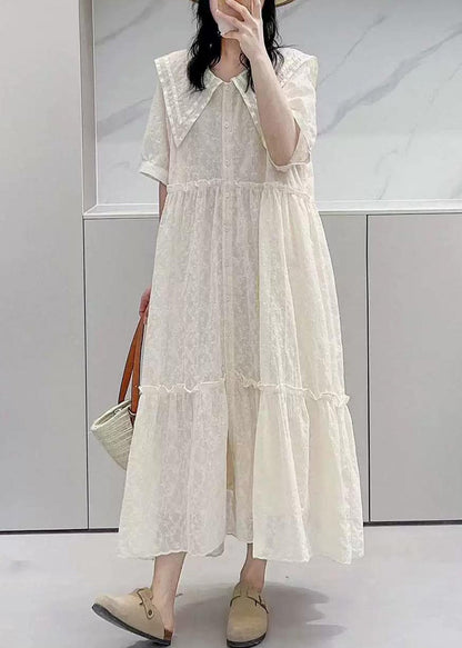 A Vintage Style Dress with Delicate Timeless Details
