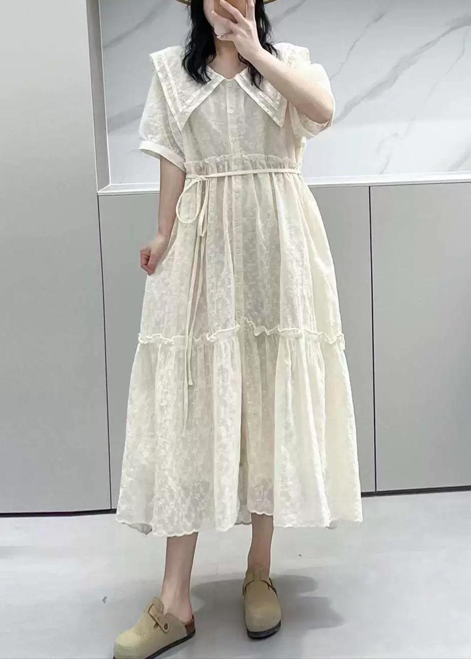 A Vintage Style Dress with Delicate Timeless Details