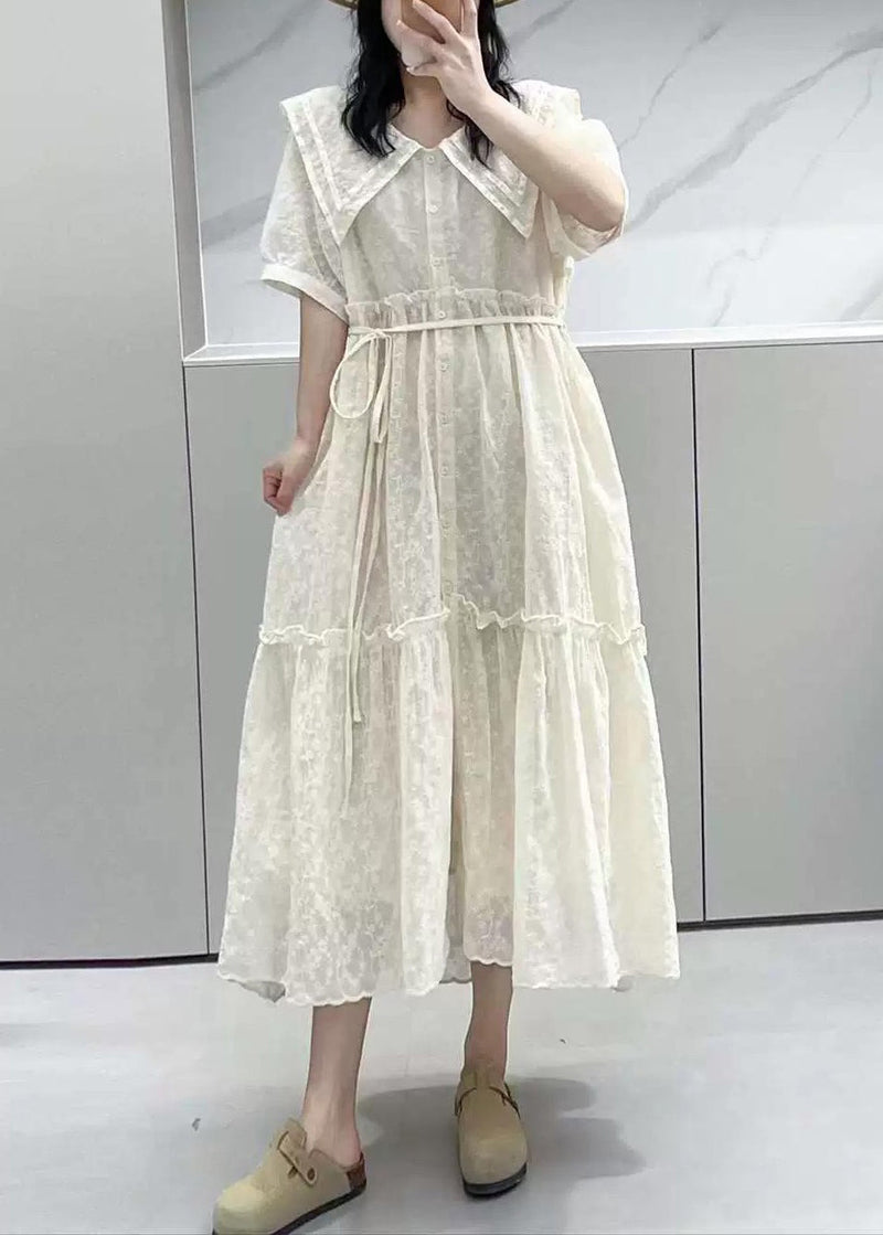 A Vintage Style Dress with Delicate Timeless Details