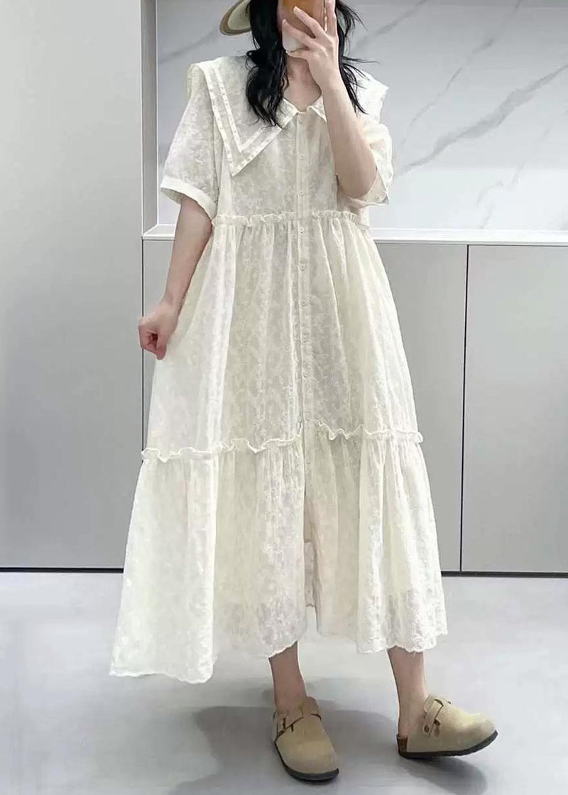 A Vintage Style Dress with Delicate Timeless Details