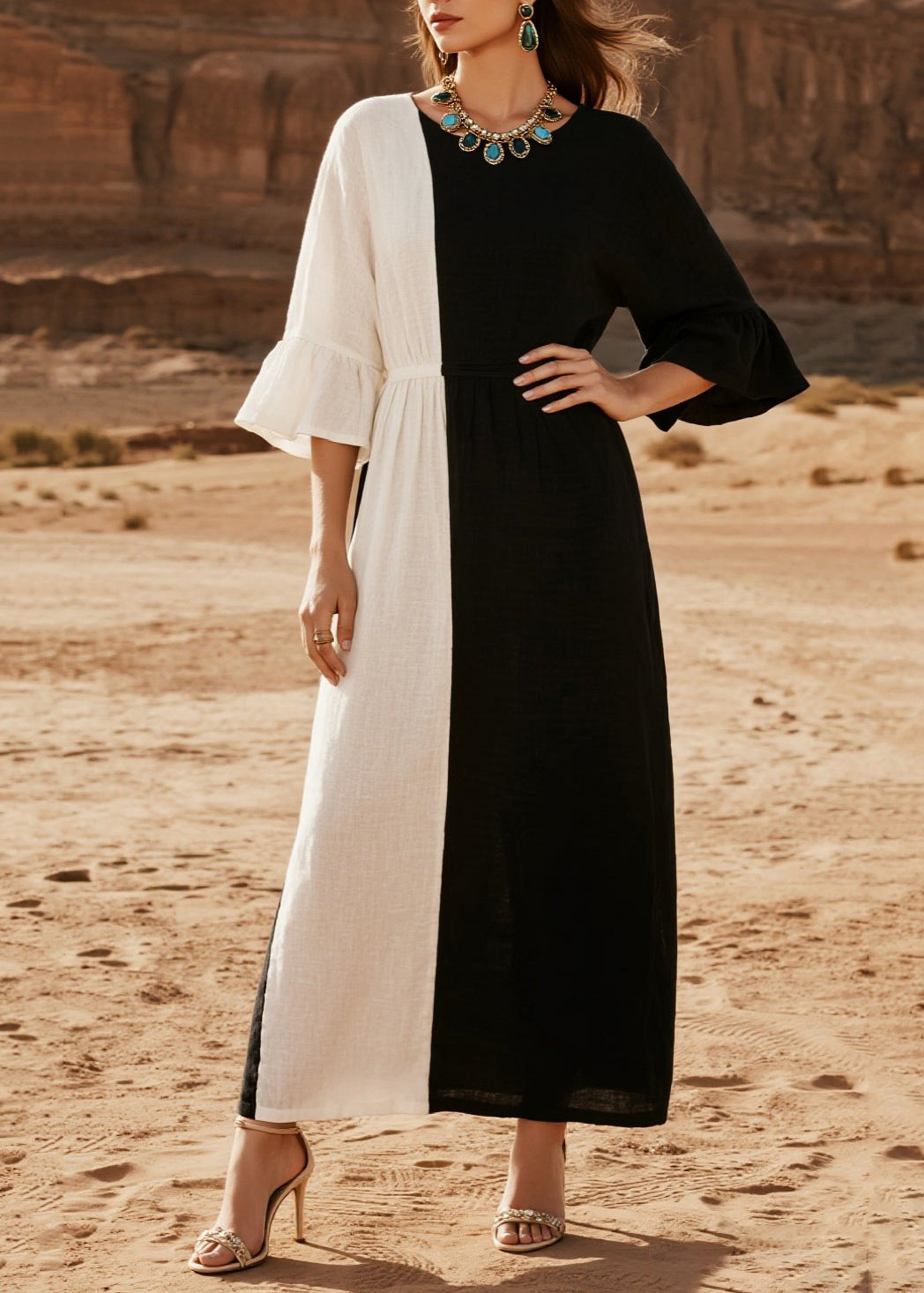 Elegantly Styled Dress for Everyday Wear