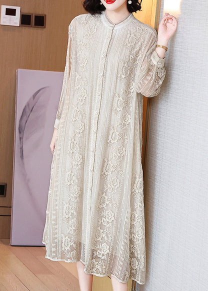 A Vintage Style Dress with Delicate Timeless Details