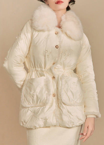 A Vintage Style Coat with Delicate Timeless Details