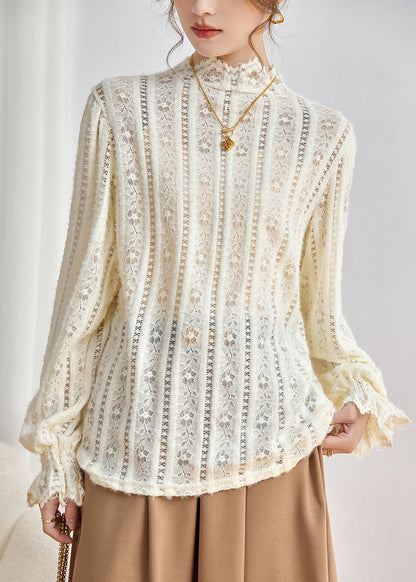 A Vintage Style Shirt with Delicate Timeless Details
