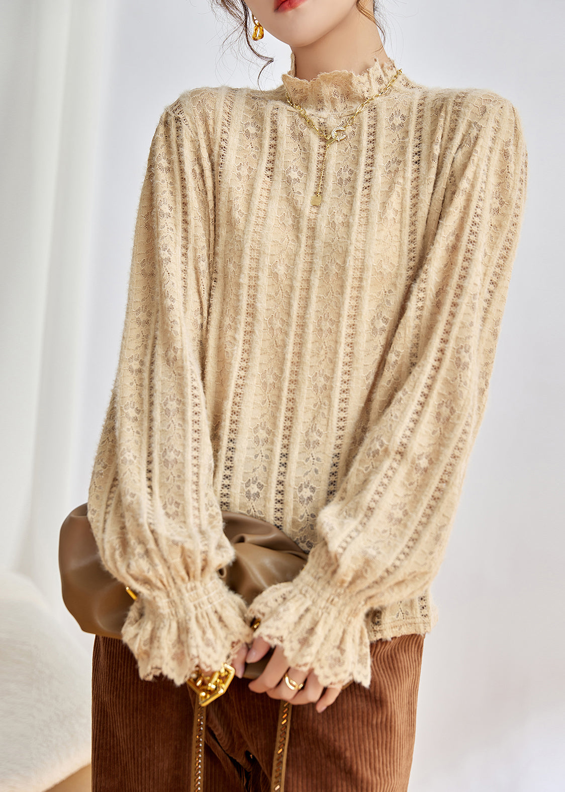 A Vintage Style Shirt with Delicate Timeless Details