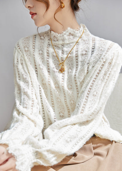 A Vintage Style Shirt with Delicate Timeless Details