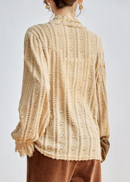A Vintage Style Shirt with Delicate Timeless Details