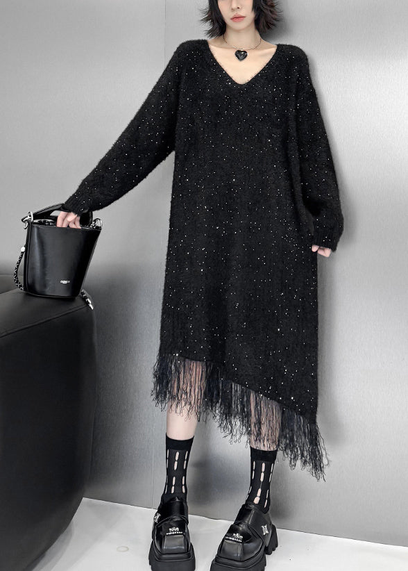 A Vintage Style Sweater with Delicate Timeless Details