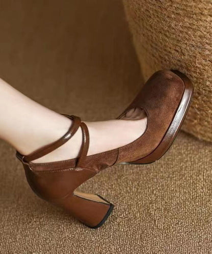 Vintage Inspired Orthopedic Heels