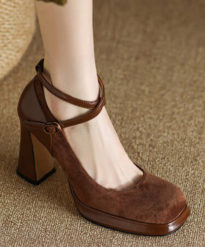 Vintage Inspired Orthopedic Heels
