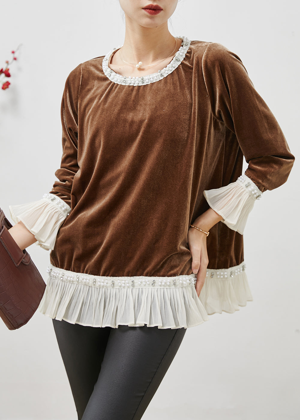 A Vintage Style Top with Delicate Timeless Details