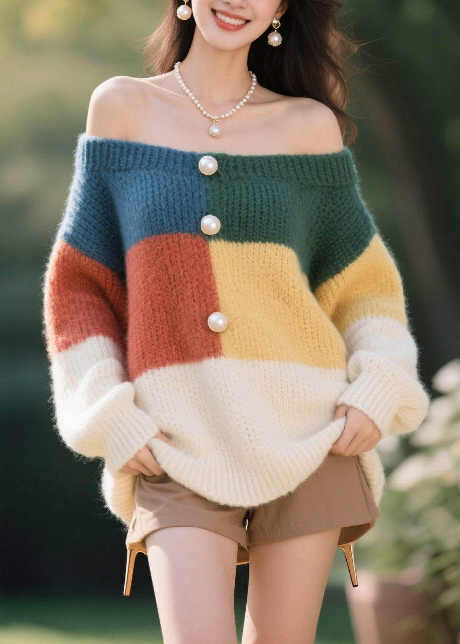 Vintage Inspired Sweater with a Contemporary Edge