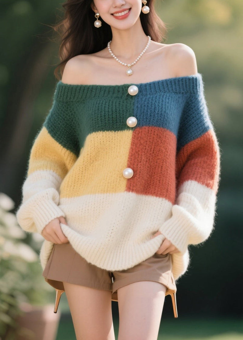 Vintage Inspired Sweater with a Contemporary Edge
