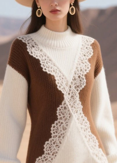 Vintage Inspired Sweater with a Contemporary Edge