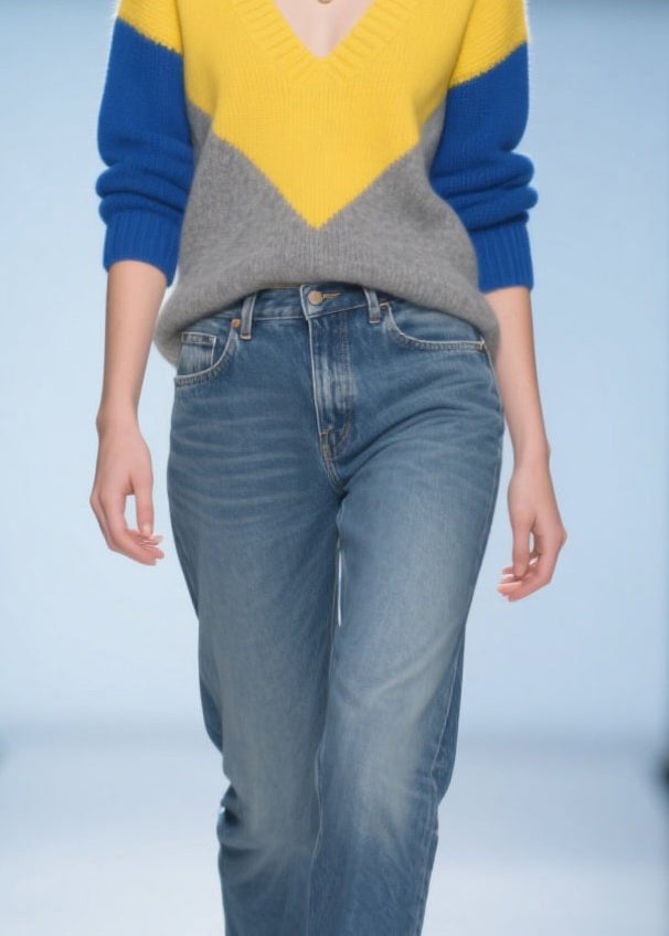 Classic Vintage Sweater with a Flattering Fit
