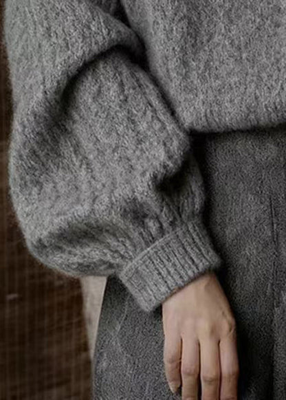 Vintage Inspired Sweater with a Contemporary Edge