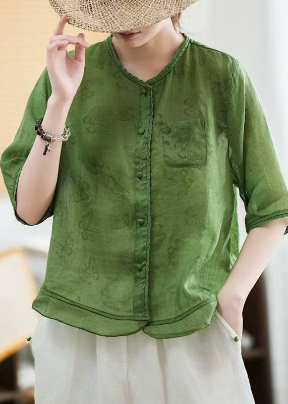 A Vintage Style Blouse with Delicate Timeless Details
