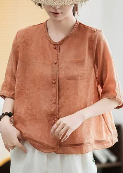 A Vintage Style Blouse with Delicate Timeless Details