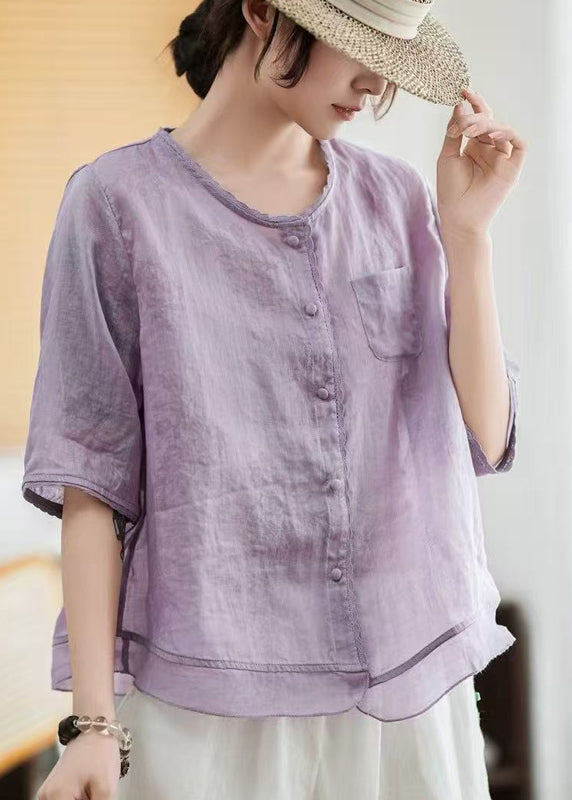 A Vintage Style Blouse with Delicate Timeless Details