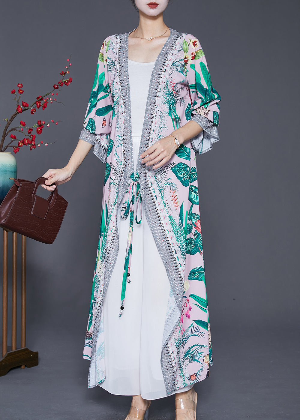 A Vintage Style Cardigan with Delicate Timeless Details