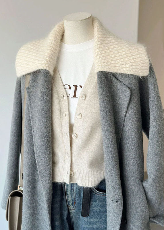 A Vintage Style Coat with Delicate Timeless Details