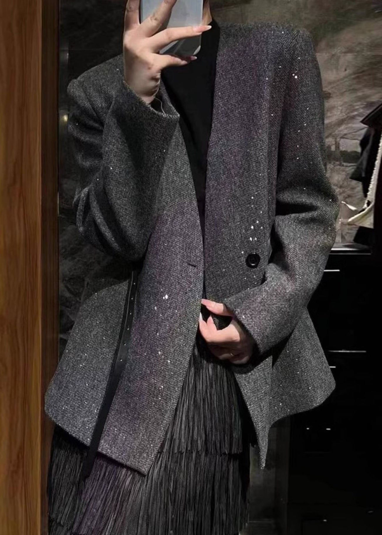 Sophisticated Coat with a Clean Classic Look
