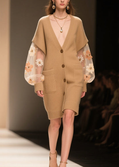 A Vintage Style Cardigan with Delicate Timeless Details